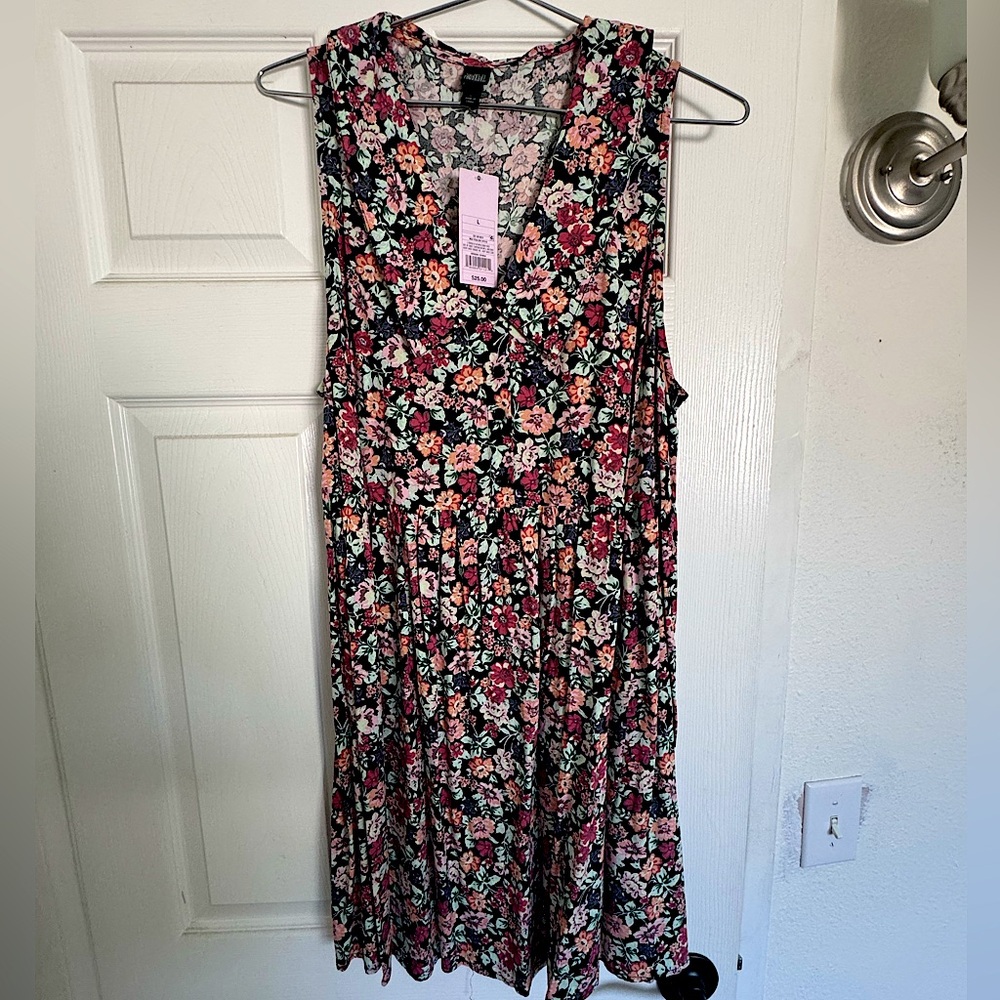 Wild Fable Floral Sleeveless Dress